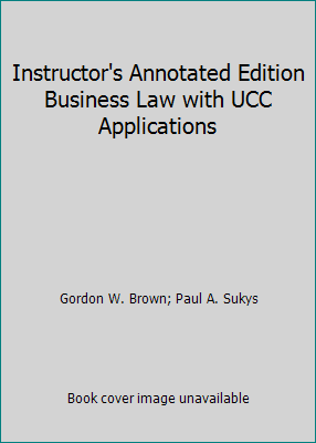 Instructor's Annotated Edition Business Law wit... 0078210402 Book Cover