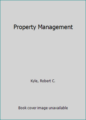 Property Management 0884624986 Book Cover