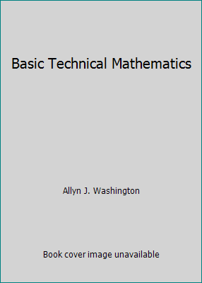 Basic Technical Mathematics 0805388885 Book Cover