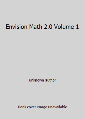 Envision Math 2.0 Volume 1 0328891118 Book Cover