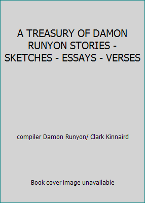 A TREASURY OF DAMON RUNYON STORIES - SKETCHES -... B003YERE0S Book Cover