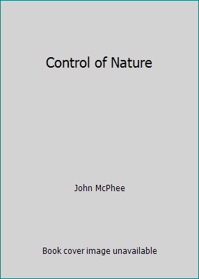 Control of Nature 0091745381 Book Cover