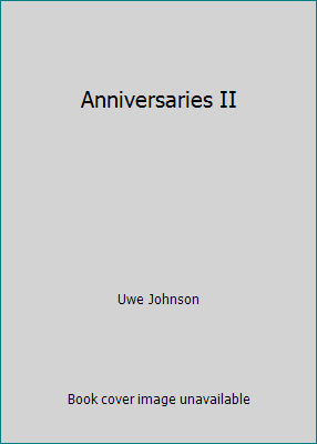 Anniversaries II 0233981934 Book Cover