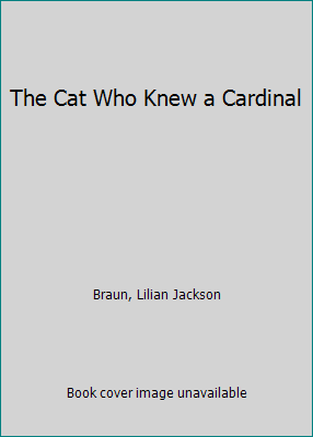 The Cat Who Knew a Cardinal [Large Print] 0816152780 Book Cover