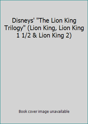 Disneys' "The Lion King Trilogy" (Lion King, Li... B007B0R38E Book Cover