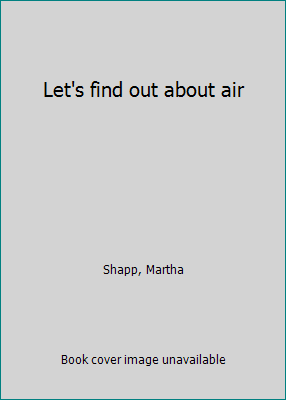 Let's find out about air B0007F3WOO Book Cover