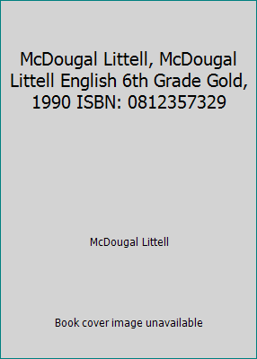 McDougal Littell, McDougal Littell English 6th ... 0812357329 Book Cover
