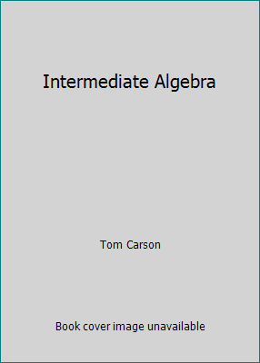 Intermediate Algebra 0201729237 Book Cover