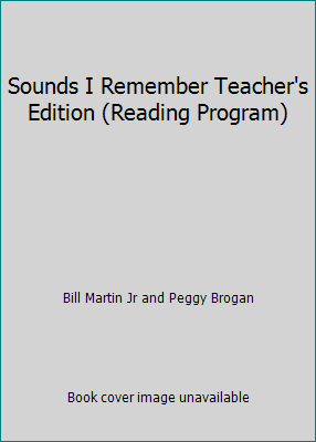 Sounds I Remember Teacher's Edition (Reading Pr... B004I0XFVE Book Cover