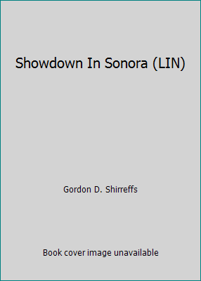 Showdown In Sonora (LIN) [Large Print] 0708962009 Book Cover