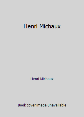 Henri Michaux B002MGB3Y2 Book Cover