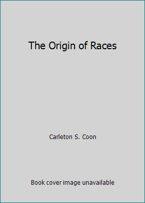 The Origin of Races B000L3U1GE Book Cover