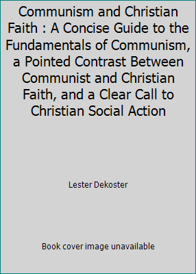 Communism and Christian Faith : A Concise Guide... B002F9KX24 Book Cover
