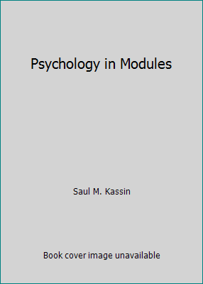 Psychology in Modules 0536719993 Book Cover