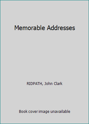 Memorable Addresses B01CQB0XF2 Book Cover