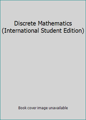 Discrete Mathematics (International Student Edi... 0534490964 Book Cover