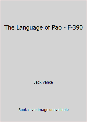 The Language of Pao - F-390 B009M0NJ16 Book Cover