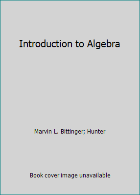 Introduction to Algebra 0536631476 Book Cover