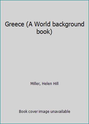 Greece (A World background book) B0007DMIMI Book Cover