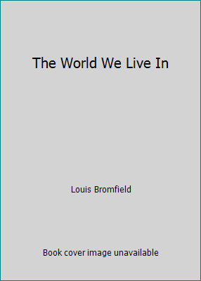 The World We Live In B000IZBAZQ Book Cover