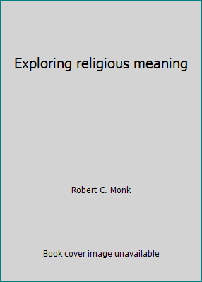 Exploring religious meaning 0132974819 Book Cover