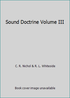 Sound Doctrine Volume III B000YD6BWE Book Cover