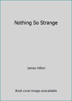 Nothing So Strange B002CKXLTS Book Cover