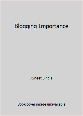 Blogging Importance 1712107143 Book Cover