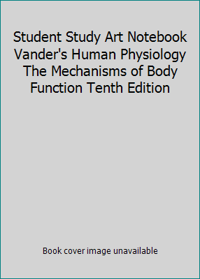Student Study Art Notebook Vander's Human Physi... 0073211206 Book Cover