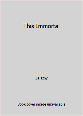 This Immortal 0824014456 Book Cover
