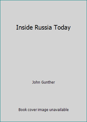 Inside Russia Today B001PQ9HPC Book Cover