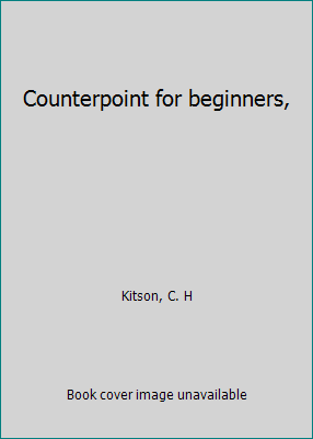 Counterpoint for beginners, B00088E5BO Book Cover