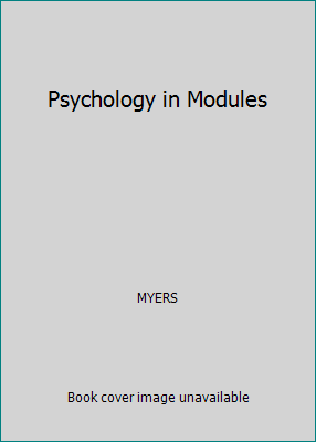 Psychology in Modules 1464174431 Book Cover