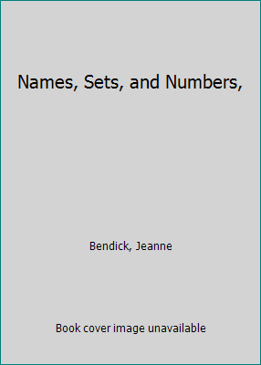 Names, Sets, and Numbers, 0531014363 Book Cover