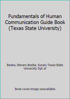 Fundamentals of Human Communication Guide Book ... 0135214955 Book Cover