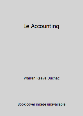 Ie Accounting 1305088476 Book Cover