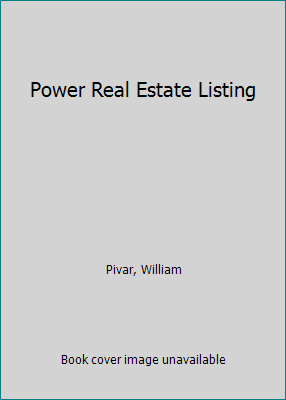 Power Real Estate Listing 0884624803 Book Cover