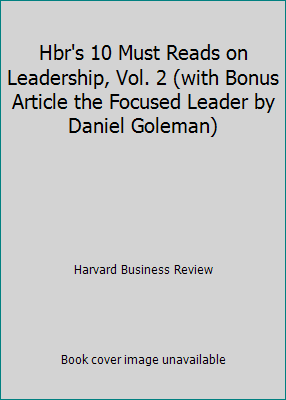 Hbr's 10 Must Reads on Leadership, Vol. 2 (with... 1633699129 Book Cover