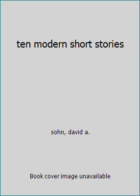 ten modern short stories B005LDTS4K Book Cover