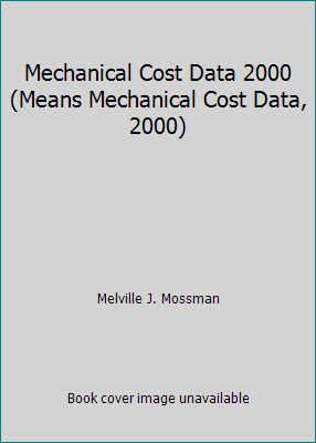 Mechanical Cost Data 2000 (Means Mechanical Cos... 0876295421 Book Cover