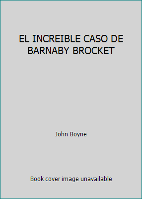 EL INCREIBLE CASO DE BARNABY BROCKET [Spanish] 9585783002 Book Cover