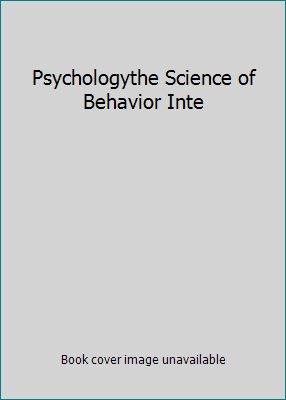 Psychologythe Science of Behavior Inte 0205493246 Book Cover