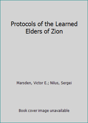 Protocols of the Learned Elders of Zion 1505378656 Book Cover