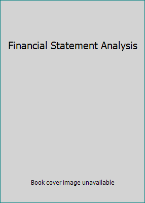 Financial Statement Analysis 0538749571 Book Cover