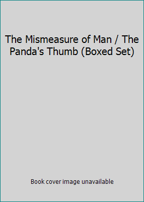 The Mismeasure of Man / The Panda's Thumb (Boxe... B000I3VVX4 Book Cover