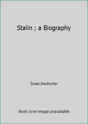 Stalin ; a Biography B001EHGLE2 Book Cover