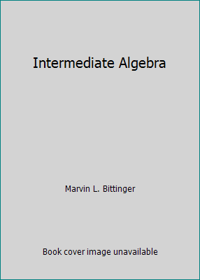 Intermediate Algebra 0201472554 Book Cover