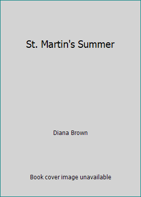 St. Martin's Summer 0451143485 Book Cover