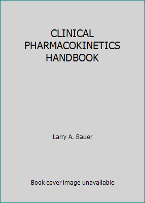 CLINICAL PHARMACOKINETICS HANDBOOK 0071104925 Book Cover