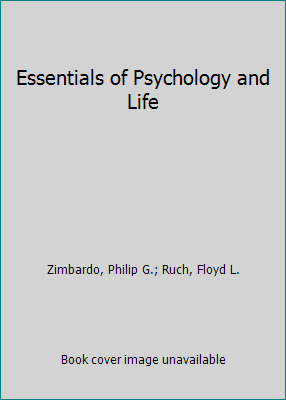 Essentials of Psychology and Life 0673151840 Book Cover